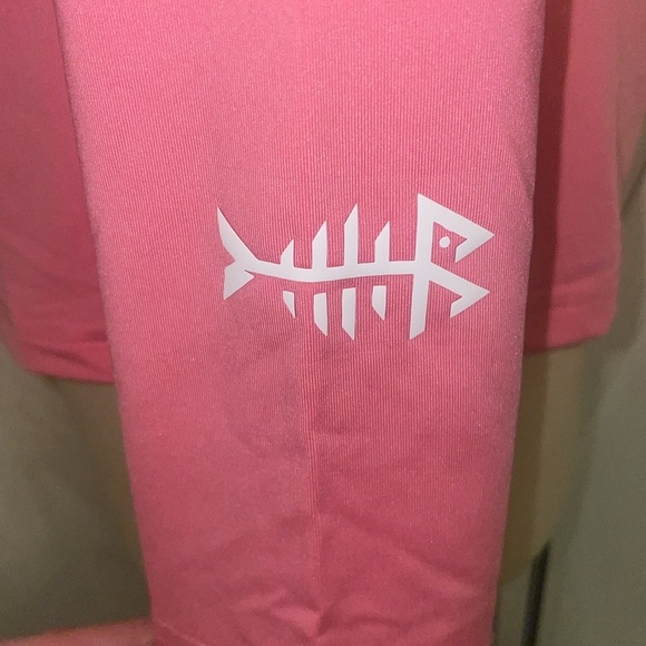 Pink long sleeve UPF 50+ rash guard - Picture 5 of 6
